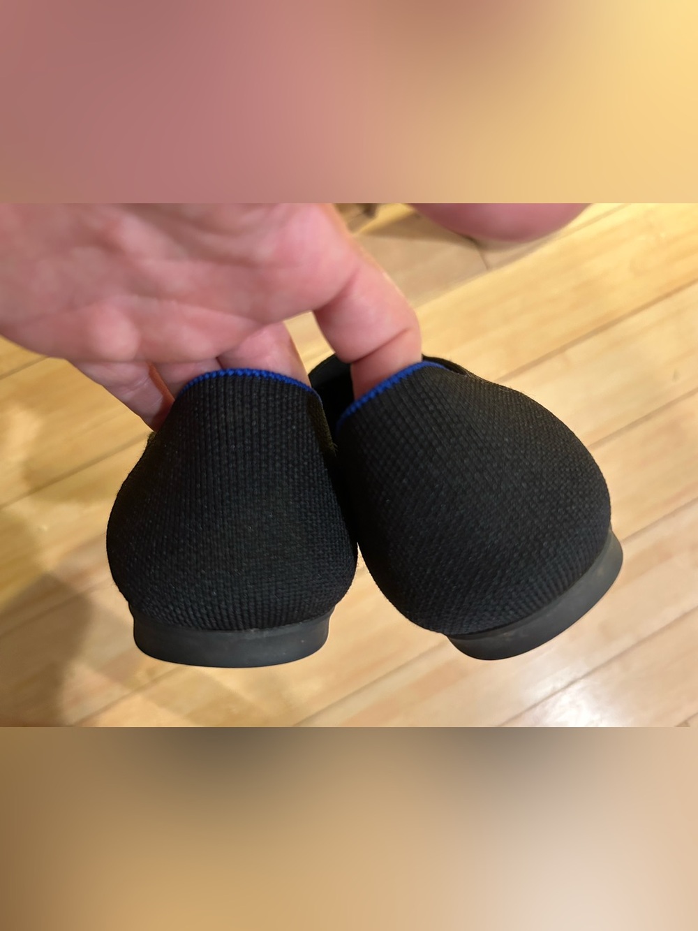 Rothy's Black Almond Loafer - Picture 4 of 5